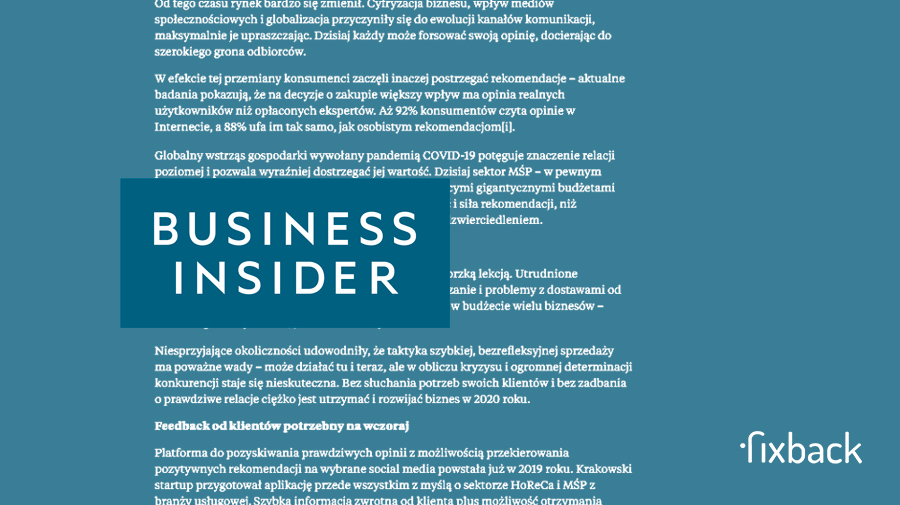 Business Insider: Czy rok 2020 nauczył polski biznes marketingu?